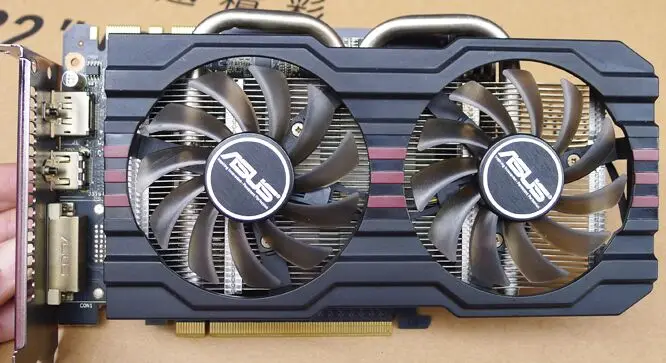 Видеокарта ASUS GTX 760 2GB 256Bit GDDR5 видеокарты для nVIDIA VGA карты Geforce GTX760 HDMI Dvi gtx 750 gtx750 750Ti