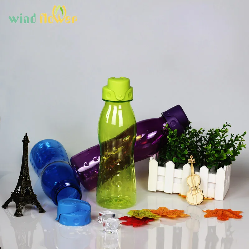 Пластиковая бутылка для воды Wind Flower взрослых портативная Спортивная герметичная