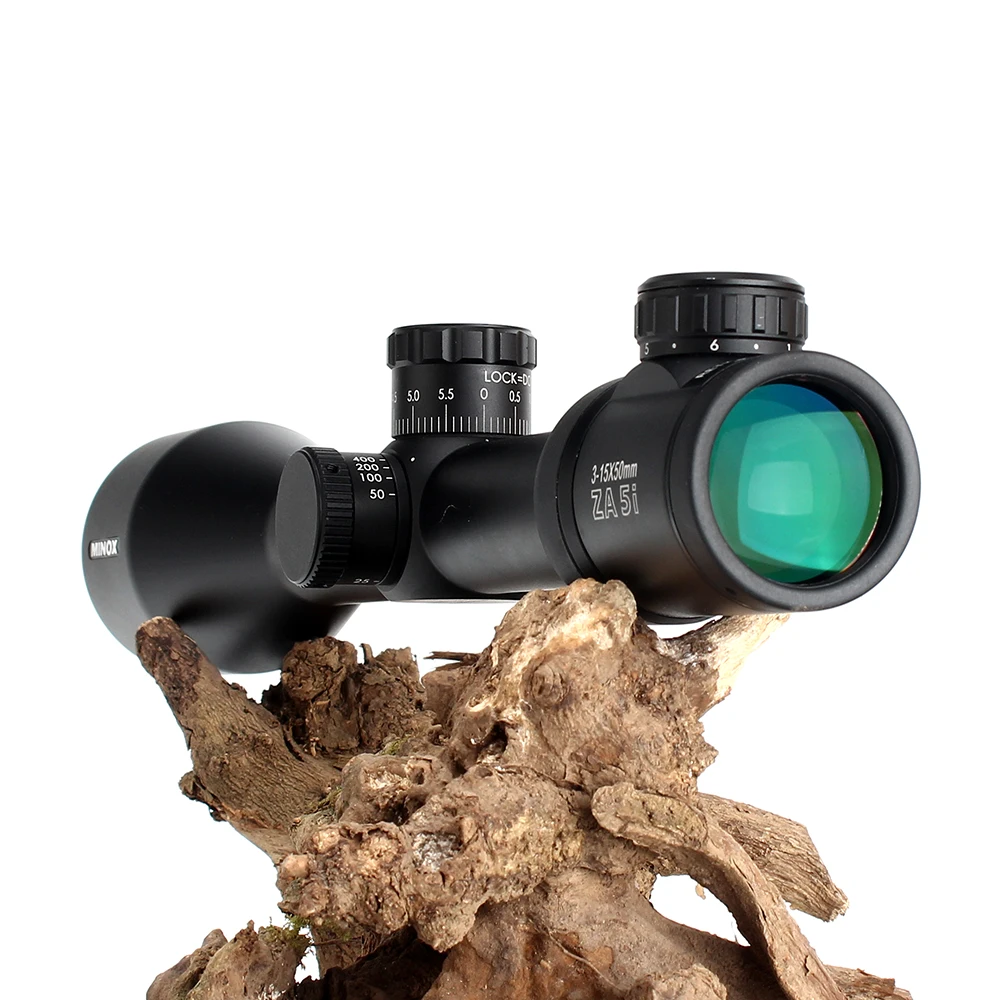 MINOX ZA 5i HD 3-15x50 SF Tactical Optical Sight Red Glass Etched Reticle Riflescope Side Parallax Hunting Shooting Rifle Scope (12)