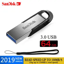 SanDisk CZ73 карту флэш-памяти с интерфейсом usb флешки 32 GB накопитель 16 ГБ, 64 ГБ и 128 ГБ 256G USB 3,0 high speed 150 МБ/с. usb stick memoria usb ULTRA