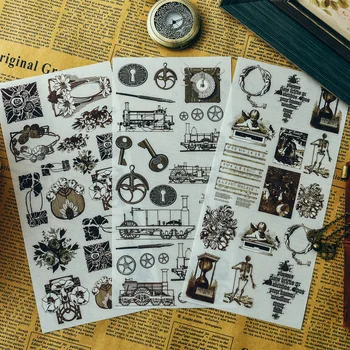 

KSCRAFT Vintage Style Rub On for Scrapbooking DIY Projects/Photo Album/Card Making Crafts