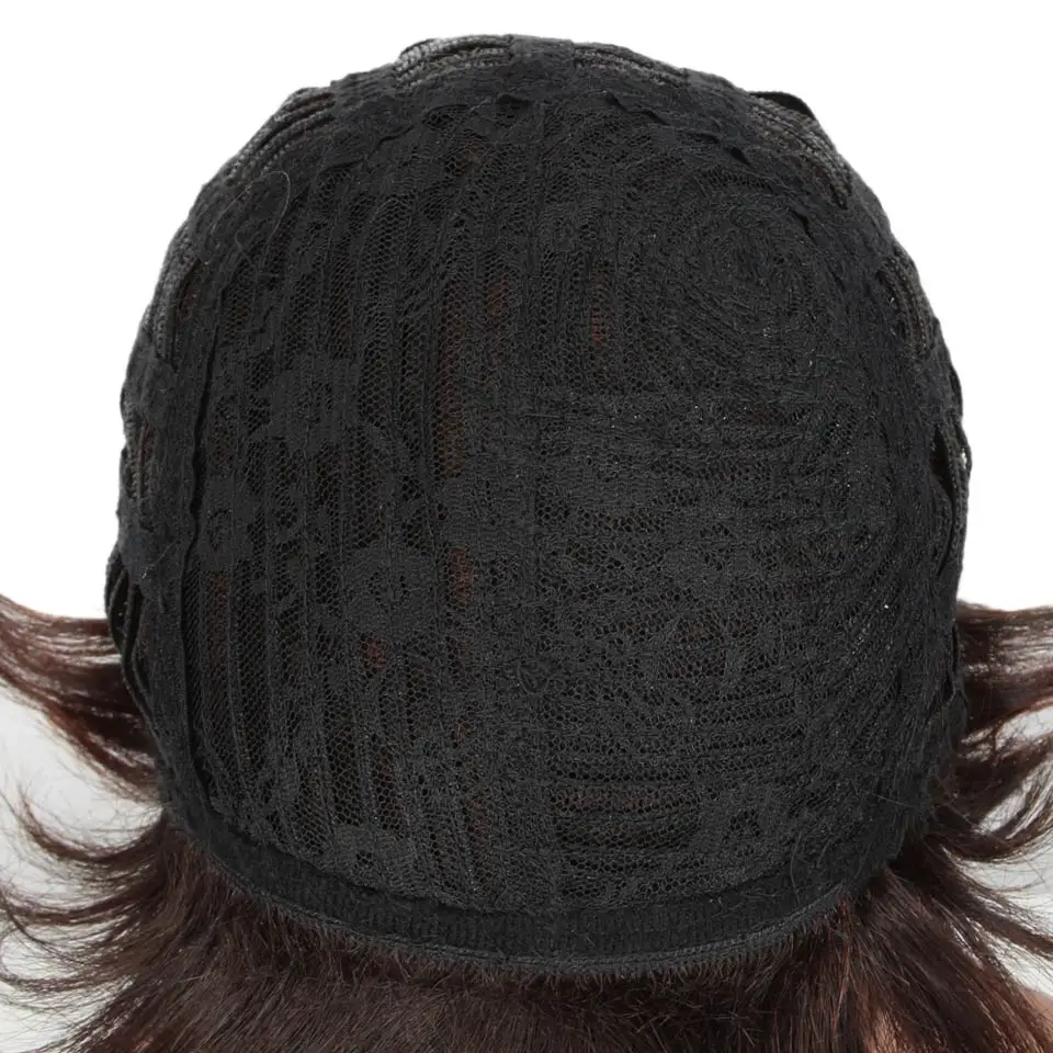 Rebecca короткие прямые волосы парик перуанский Remy человеческие волосы парики для черных женщин коричневый красный смешанные цвета Дешевые