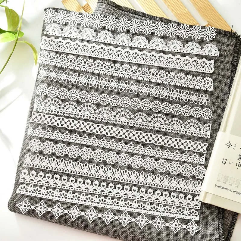

14Pcs Hand-made Lace Edge Junk Journal Scrapbooking DIY Craft Paper Wedding Party Supplies Butterfly Fairy Paper