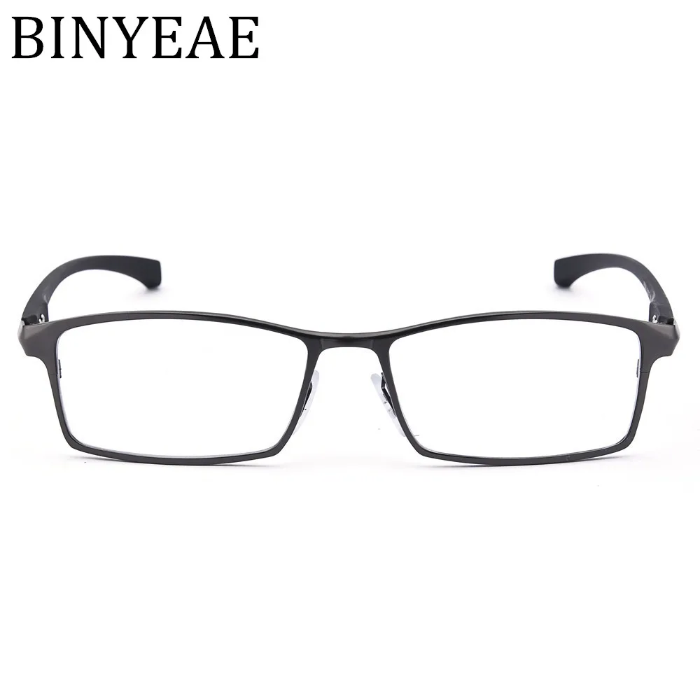 BINYEAE Brand nerd TR90 Prescription myopia glasses frame men retro for computer optical 9064 spectacle | Аксессуары для одежды