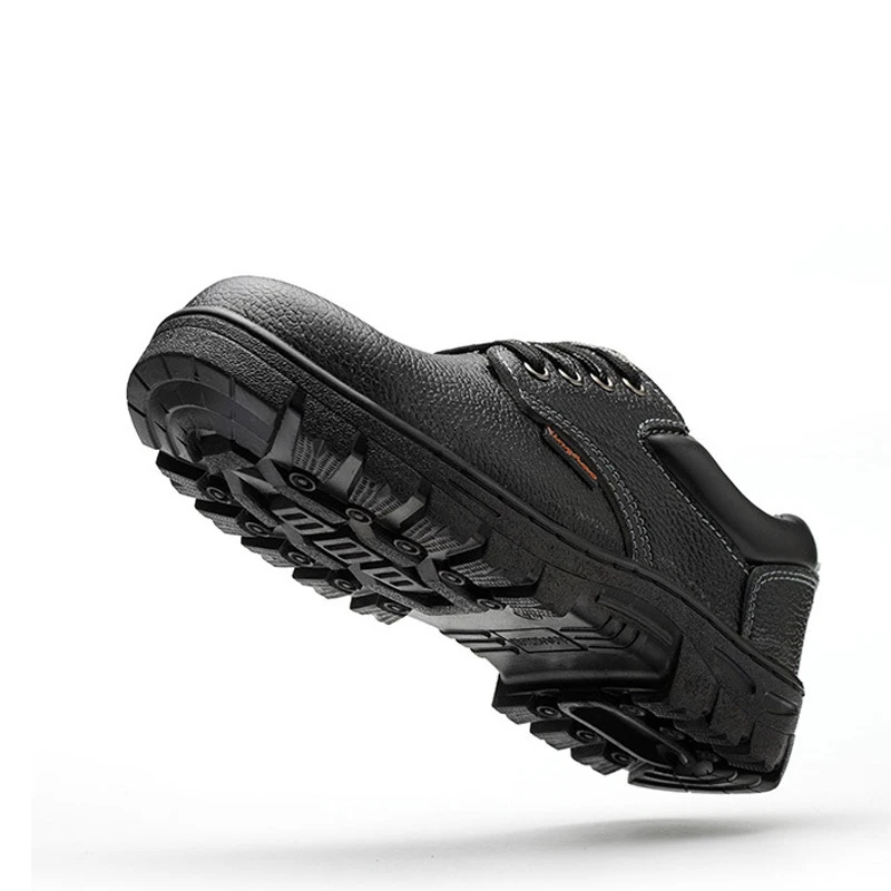 ZYYZYM/нерушимая обувь со стальным носком мужские безопасные рабочие ботинки Мужская Рабочая обувь на шнуровке с низким каблуком защита от прокалывания