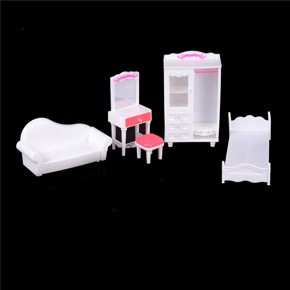 

Hot Sale Dollhouse Furniture Set For Doll Bedroom Furniture Accessories
