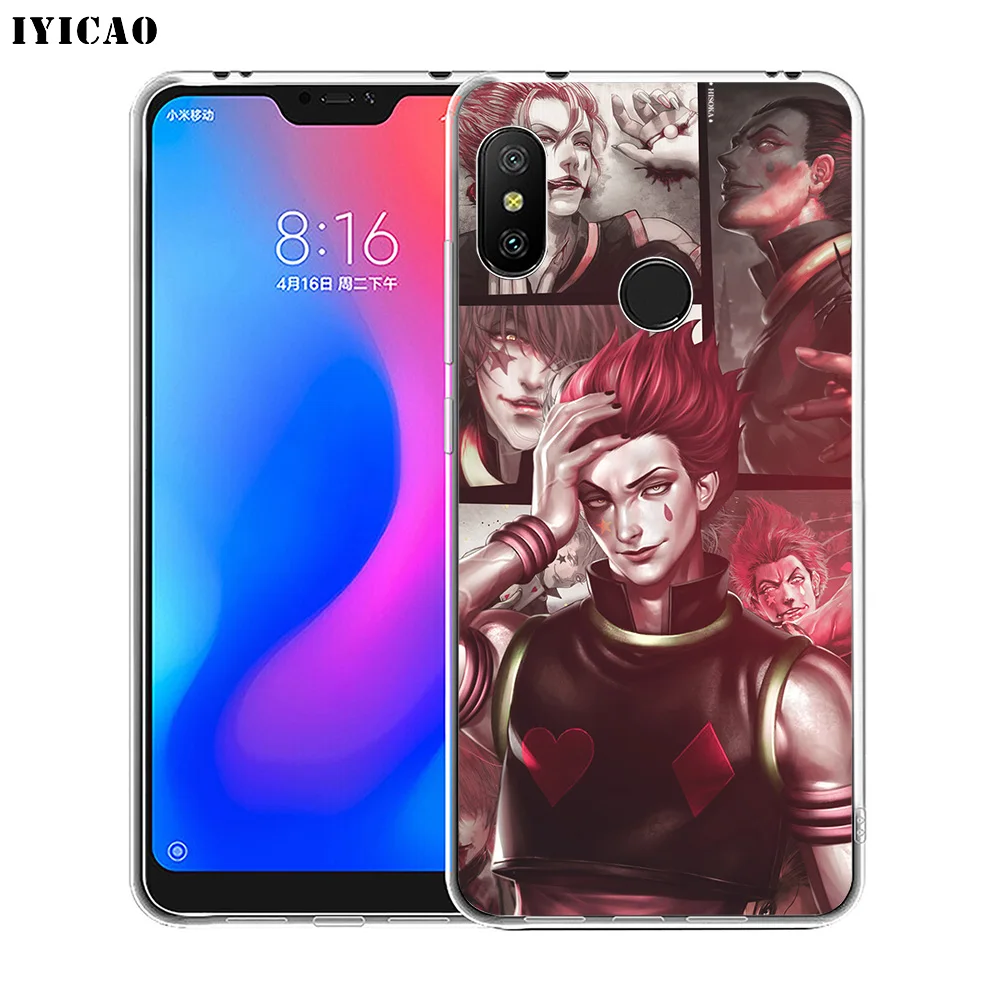 Мягкий силиконовый чехол IYICAO Hisoka hunter x для телефонов Xiaomi Redmi 4A 5A 6A Note 7 6 5 Pro Plus 4X Prime
