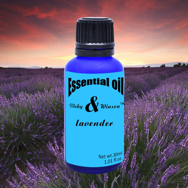 Vicky&winson Lavender aromatherapy essential oils 30ml Plant Extract Essential Oils Natural Aromatherapy Hair Face VWXX23 30ml premium camphor essential oils hiqili natural plant aromatherapy diffuser oil sandalwood frankincense cedarwood tea tree