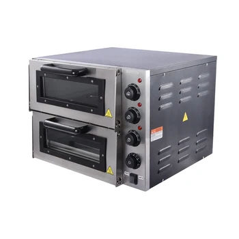 

Electric Oven PO2PT Commercial Oven Cake Bread Pizza Oven Double-Layer Large Electric Oven 220V 3000W 0-120min New Arrival