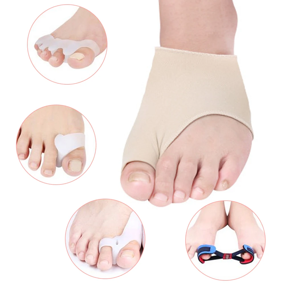 

Bunion Corrector Foot Toe Separator Foot Protection Toe Valgus Correction Kit Toe Straightener Silicone Toes Separator Foot Care
