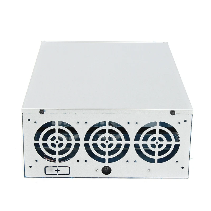 1250W 4U Crypto Coin Open Air Mining Server Frame Rig Graphics Case For 6/8GPU New computer Case For BTC Mining