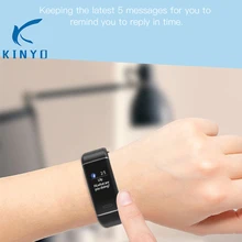 Смарт-браслет пульсометр монолитный монитор сна смарт-браслет inco mi ng вызов re mi nder браслет pk mi band 3