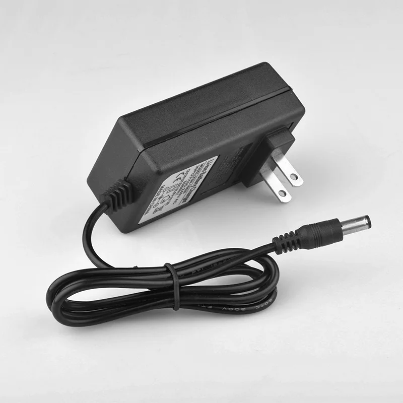 

8.4V/16.8V/21V Lithium Battery Charger DC 5.5*2.1mm 18650 Polymer EU/ US plug Lithium Li-ion Battery Charger Power Adapter