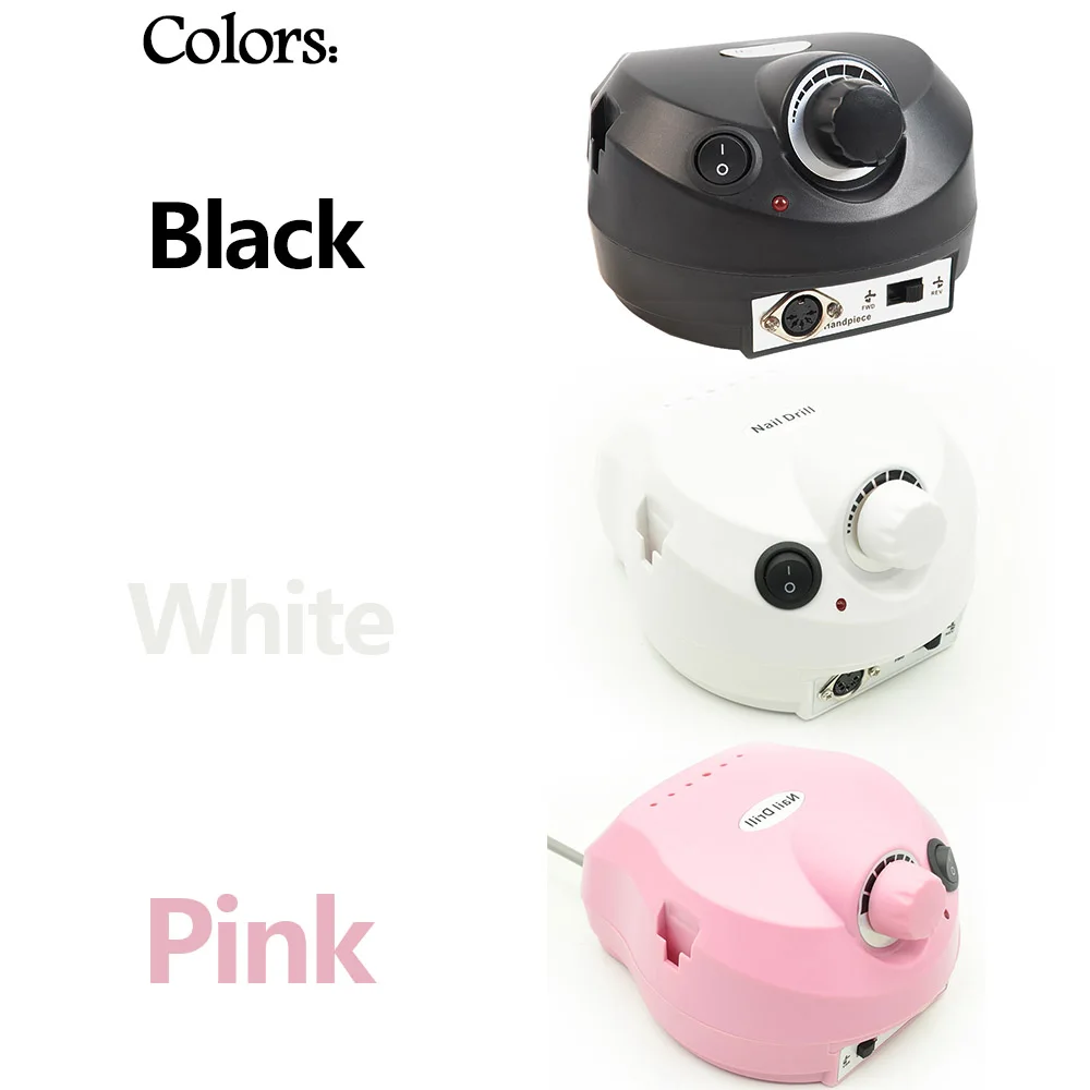 Electric Nail Drill For Nail Art Gel Polish Pro 30000RPM Manicure Machine Kit Pedicure File Remove