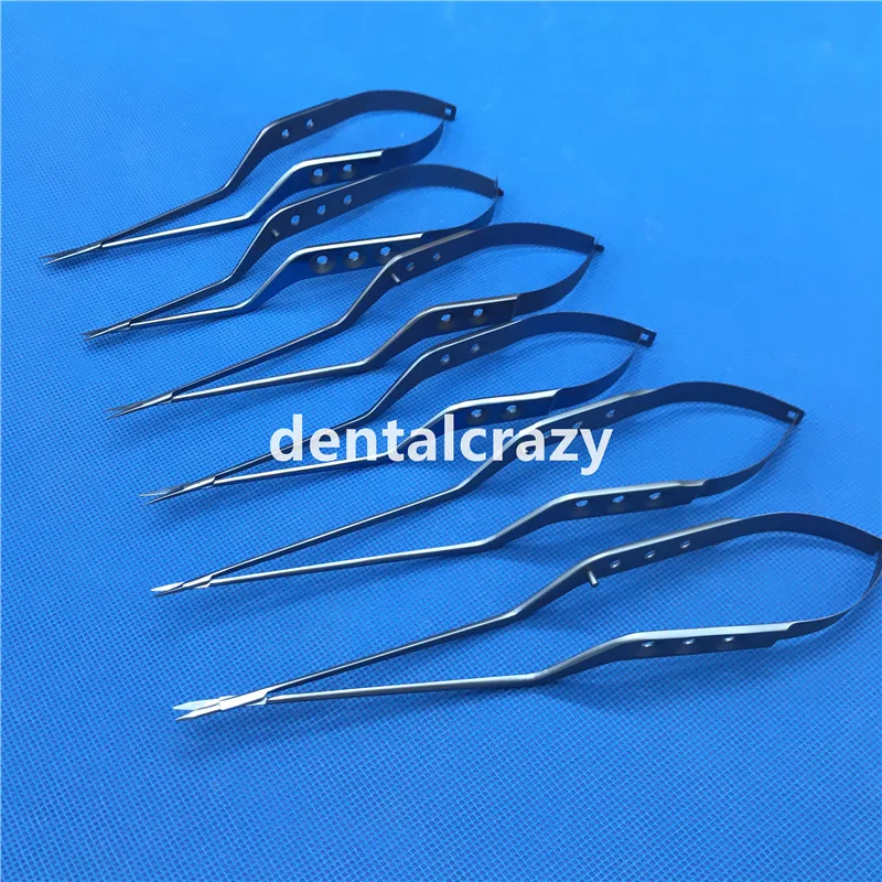 

Titanium Alloy Straight Yasargil Mircro Scissor Bayonet Flat handle 18.5cm/20.5cm/23cm tools