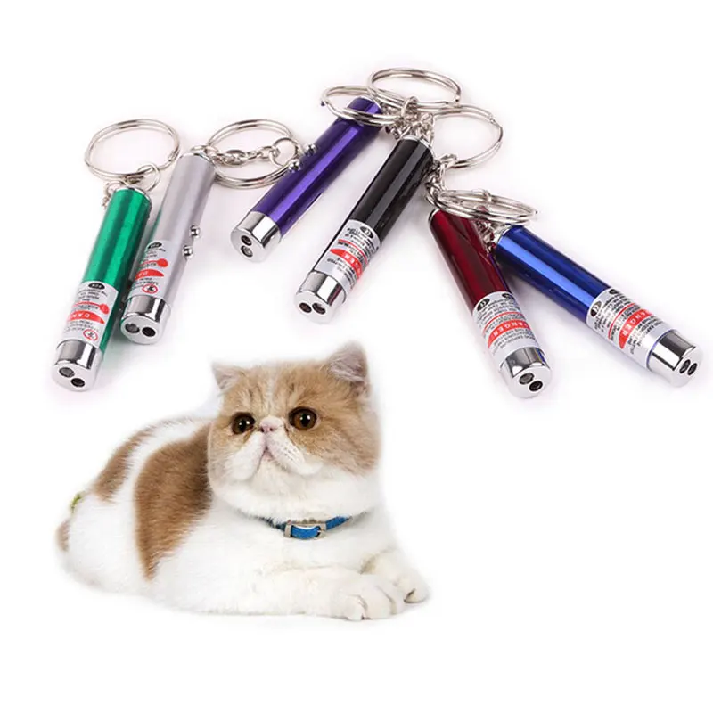 

New Creative LED Light Laser Cat Toys Red Laser Pen Tease Cats Rods Visible Light Funny Interactive Goods For Pets Toys