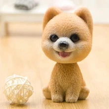 Игрушка с качающейся головой для украшения автомобиля, кивающая собака, автомобильная качающаяся голова, игрушечная собака, украшение приборной панели интерьера, аксессуары