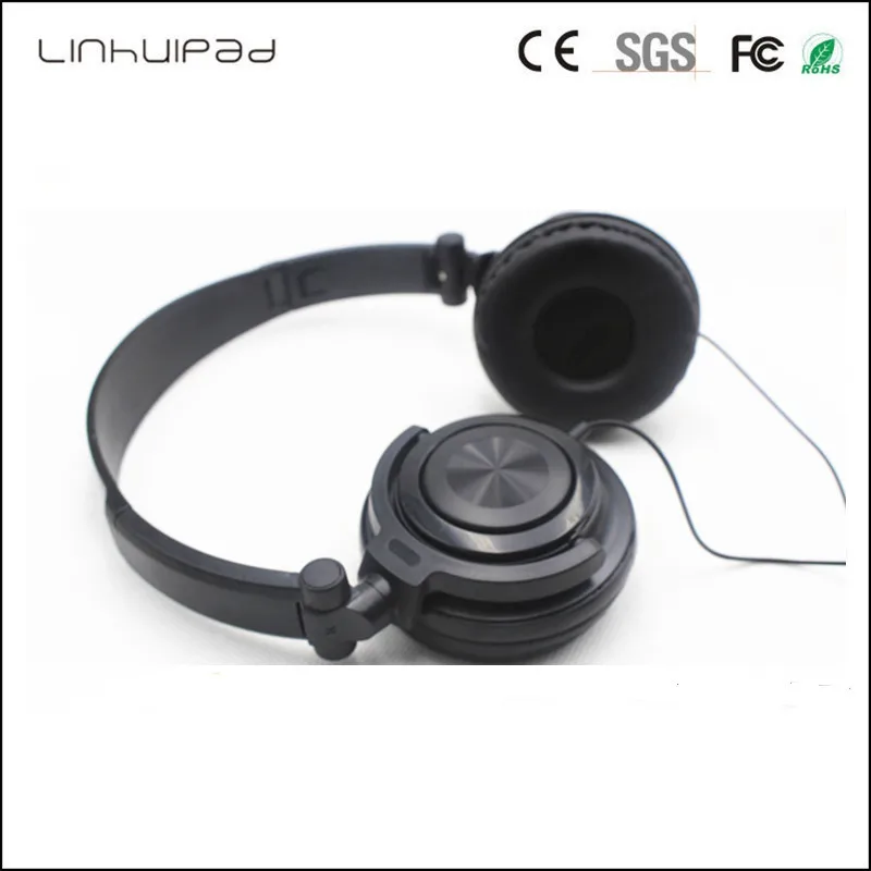 Linhuipad JX 48 Audiophile Over The Ear Headphones Hi Fi Over Ear Noise Isolating Audiophile Closed Monitor Stereo Headphone