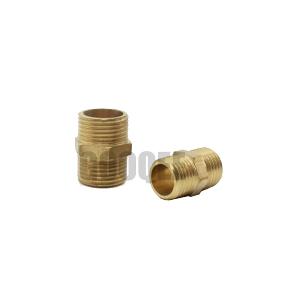 

Copper 1/8",1/4",3/8",1/2" Threaded Brass Coupler Adapter Brass Pipe Fitting