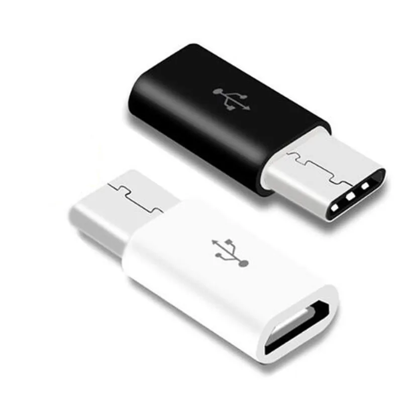 3 шт./лот Micro USB к USB C 3,1 Кабель-адаптер type C конвертер для Macbook samsung s8 huawei p10 p9 type C адаптер