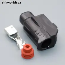 shhworldsea 1pin 4.8mm for Toyota starter and motor plug connector 6189-0413