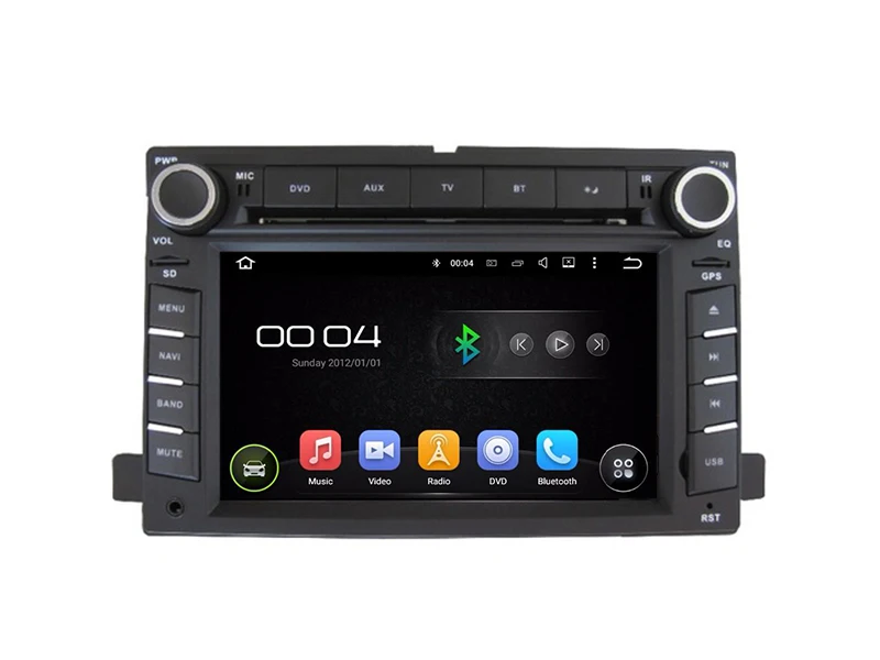 Автомобильный DVD плеер с 6 2 дюймовым экраном Android Wi Fi GPS Canbus для Ford