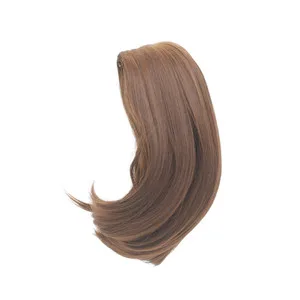 Kids gifts Classical Long Straight Doll Hair Wigs Girl Style for 18'' Height American Doll - Цвет: Синий