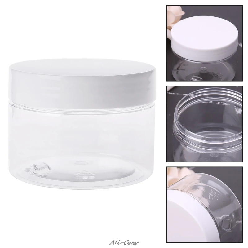 

120ml Container For Playdough Slime Clay Makeup Jar Cosmetic Pot Cream Bottle Nail Box