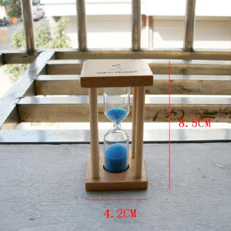 1/3/5 минут деревянные часы песочные для детей чистить зубы/время душа игрушки Малый Houeglass Frigurine украшения таймер