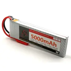 2 s 7,4 v 5000 mAh литий-полимерный Батарея RC для автомобиля, самолета Лодка литий-ионный полимерный Дополнительный внешний аккумулятор, Батарея