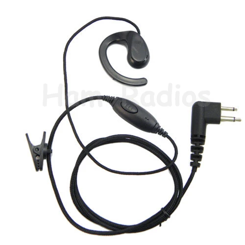 Earpiece Headset for Motorola GP88 GP300 GP2000 CT150 P040 PRO1150 CLS1110 XTN500 EP450 EP350 Hot Black