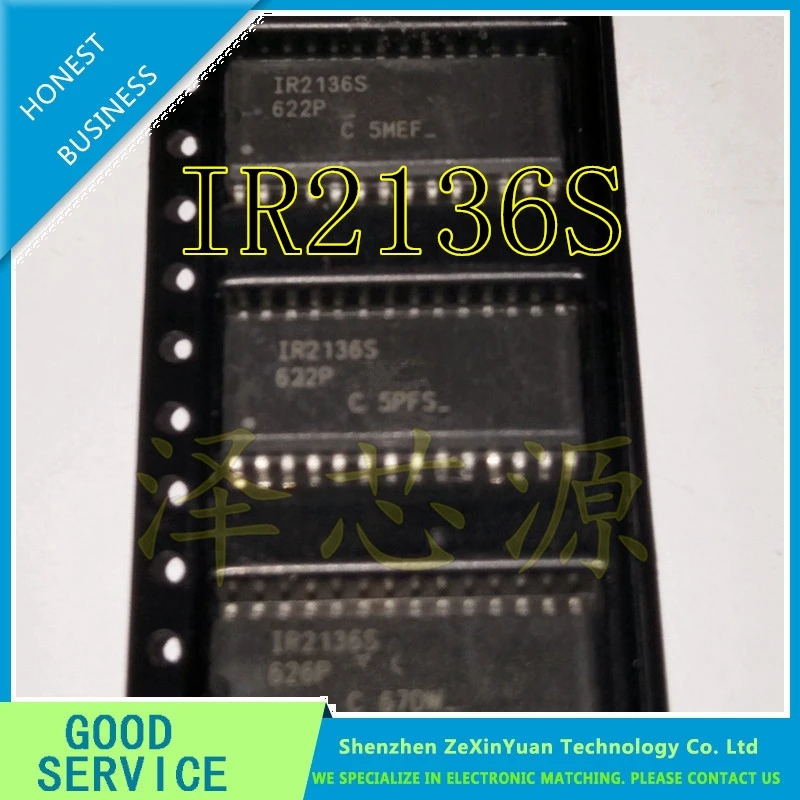 

30PCS/LOT IR2136SPBF Bridge driver IR2136S IR2136 SOP-28 Power chip