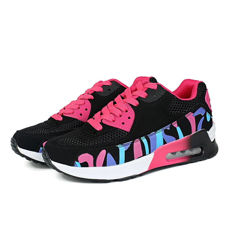 

new arrivals 2016 mixed color women fashion shoe Casual Sport waliking Shoes Women Mujer Shoes Lady Outdoor Flats