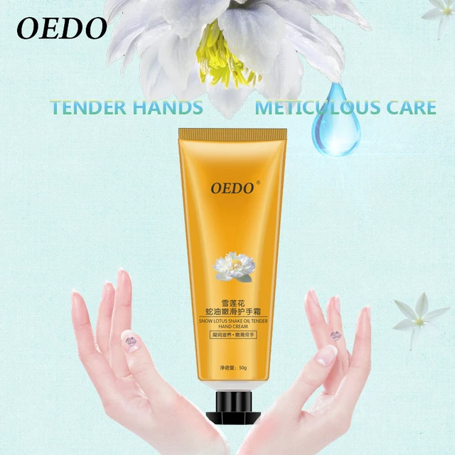 OEDO Hand Cream Rose Peptides Snow Lotus Set Antifreeze Moisturizing Hydra Repair cream Anti Wrinkle Whitening