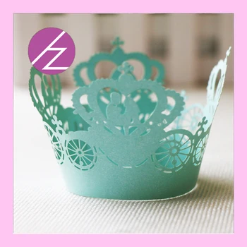 

50pc white lace cupcake wrapper,laser cut muffin cup cake cup wrappers pearl paper wedding birde&groom party decoration supplies