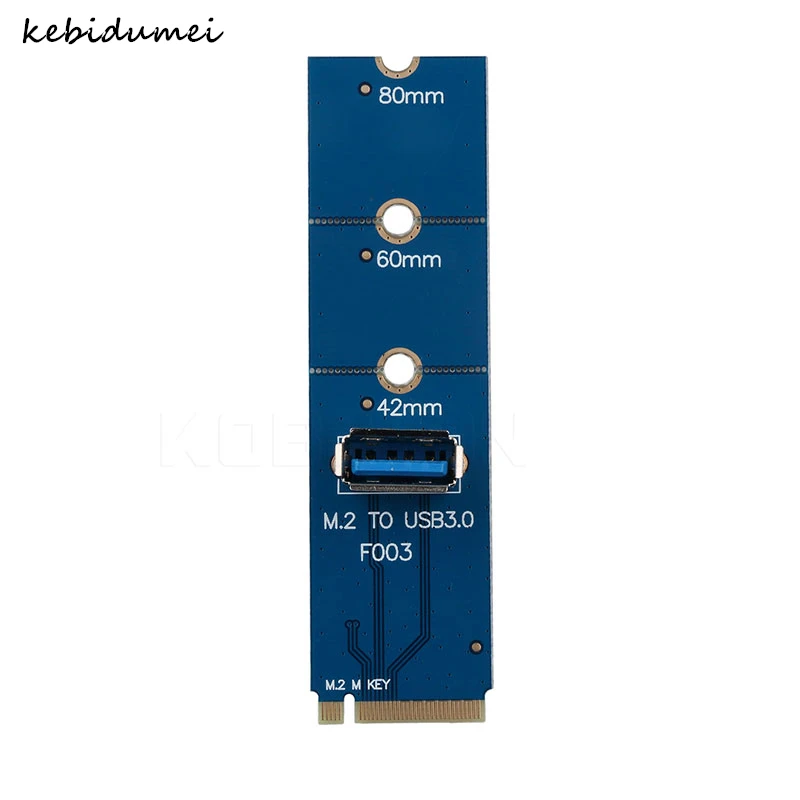 Kebidumei Профессиональный NGFF M.2 к PCI E L USB3.0 адаптер конвертер расширения переходная