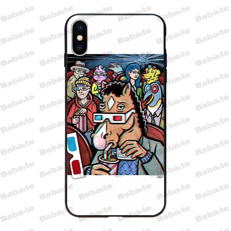 Babaite BoJack Horseman Мягкий силиконовый чехол для телефона для iPhone 8 7 6 6S plus X Xs Xr XsMax 5 5S SE 5c Cover11 11pro 11promax - Цвет: A5