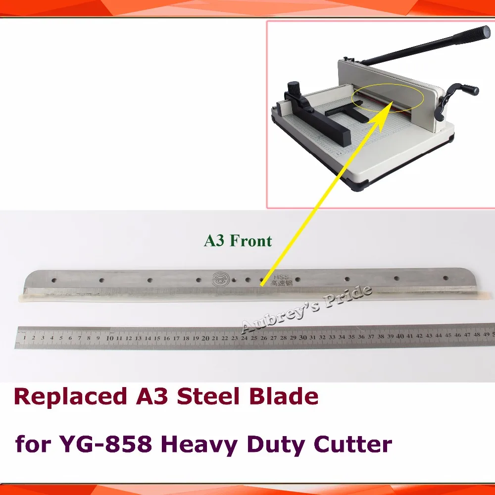 Replaced Steel Blade Handheld Parts for Heavy Duty A3 Size Stack Paper