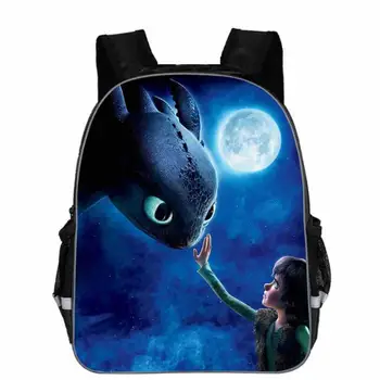 

13 Inch How to Train Your Dragon Kindergarten Infantile Small School Bags Bookbags Children Baby Toddler bag Kids Backpack