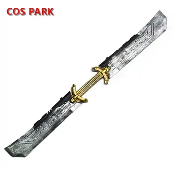 

Avengers Endgame Superhero Thanos Double-edged Sword Infinity Gauntlet Cosplay Weapon Armor Helmet Costume Halloween Props
