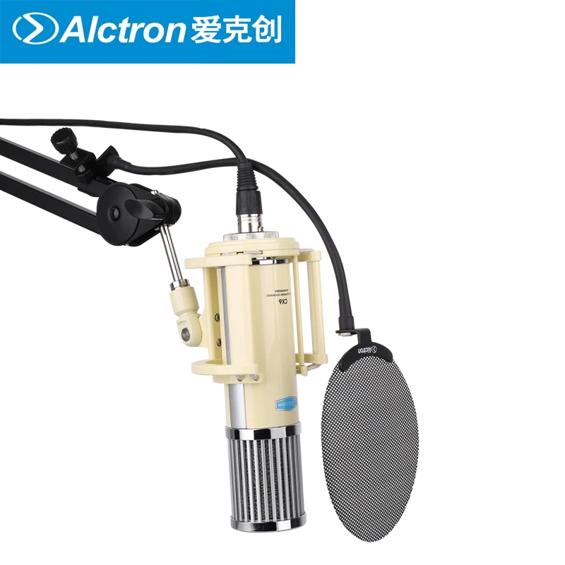 Alctron CK6 высокопроизводительный конденсаторный микрофон с большой золотой