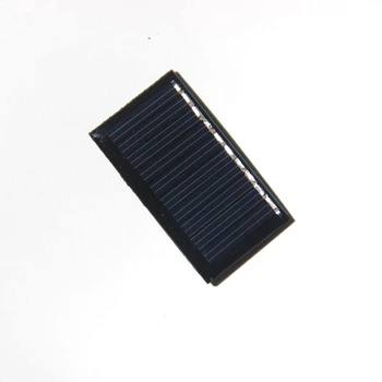 

5V 25mA Mini Solar Cell Small Power Solar Panel For 3.7V Battery Charger DIY Solar Toy Panel LED 45X25mm Epoxy 10PCS