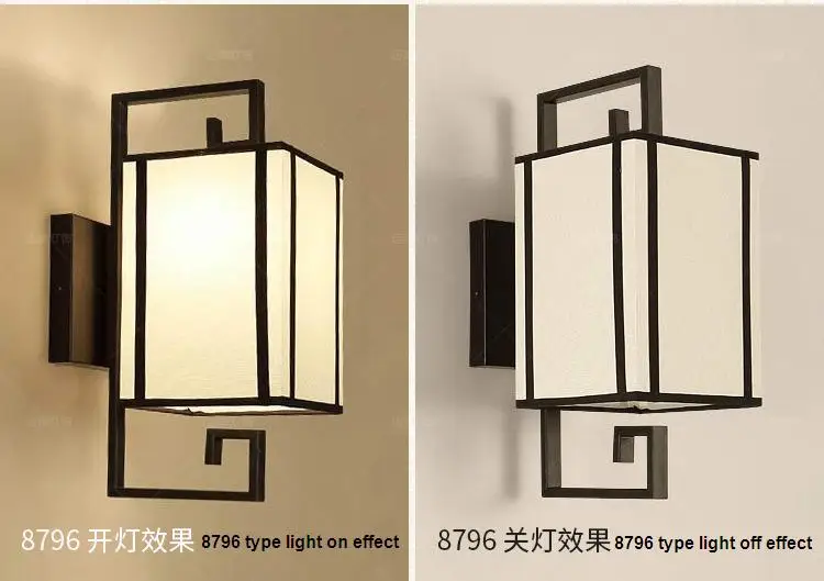 12 типов, китайский стиль, тканевый настенный светильник, светодиодный, для гостиной, спальни, Wandlamp, лестницы, проходы, крыльцо, настенный светильник, Luminaria de parede