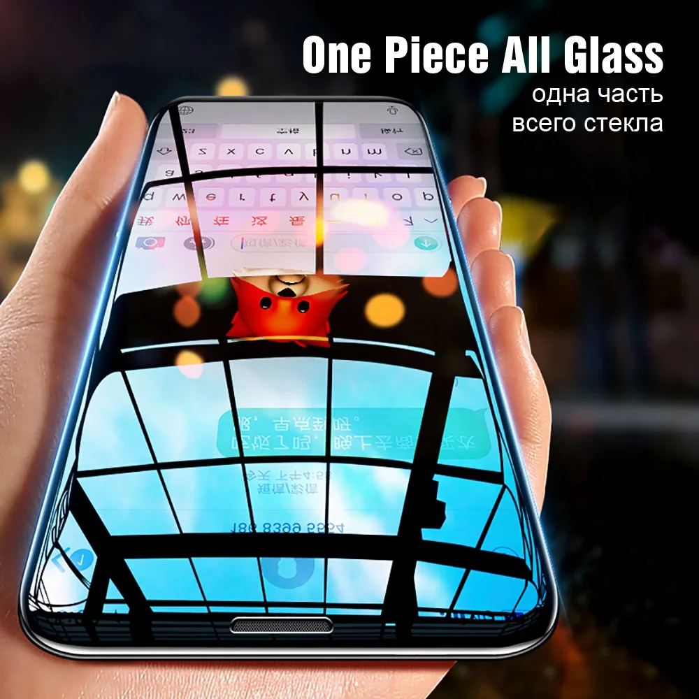 Защитное стекло RONICAN 6D для iPhone 7 6 XS Max полное покрытие изогнутое s 8 Plus X XR|Защитные