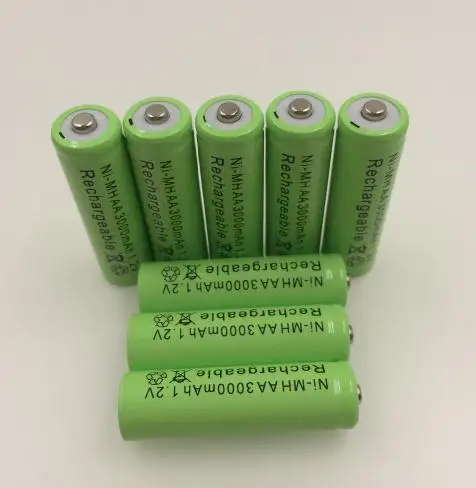 Dolidada новая AA батарея 3000 mAh аккумуляторная батарея Ni-MH 1,2 V AA батарея для часов, мышей, компьютеров, игрушек так далее