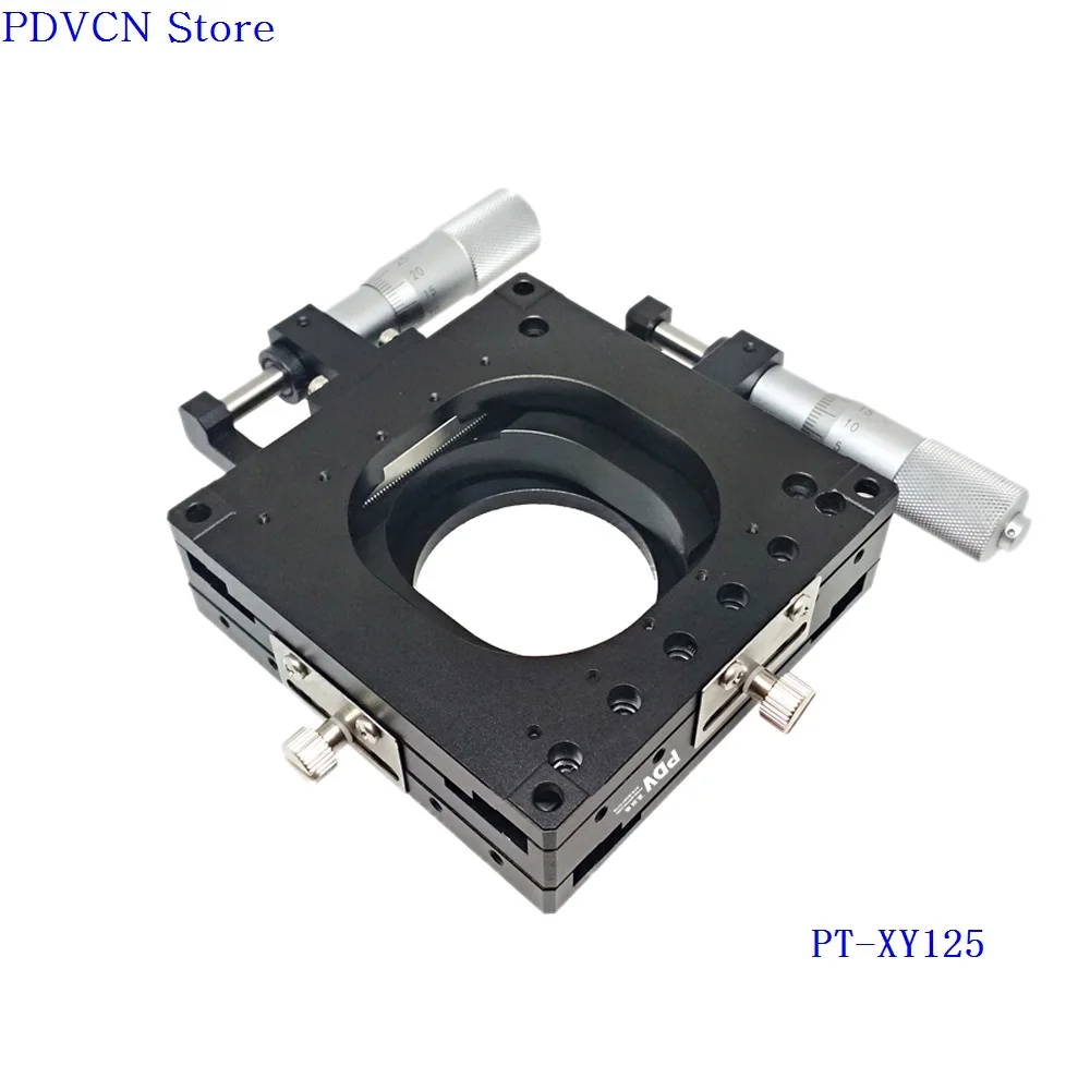 Manual XY Linear Stage Equipment Positioning 125125mm XY Axis Manual