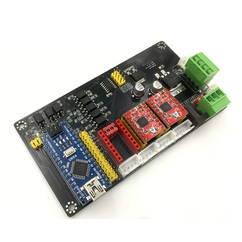 Многоосевая плата управления шаговым мотором GKTOOLS V4 USB материнская для