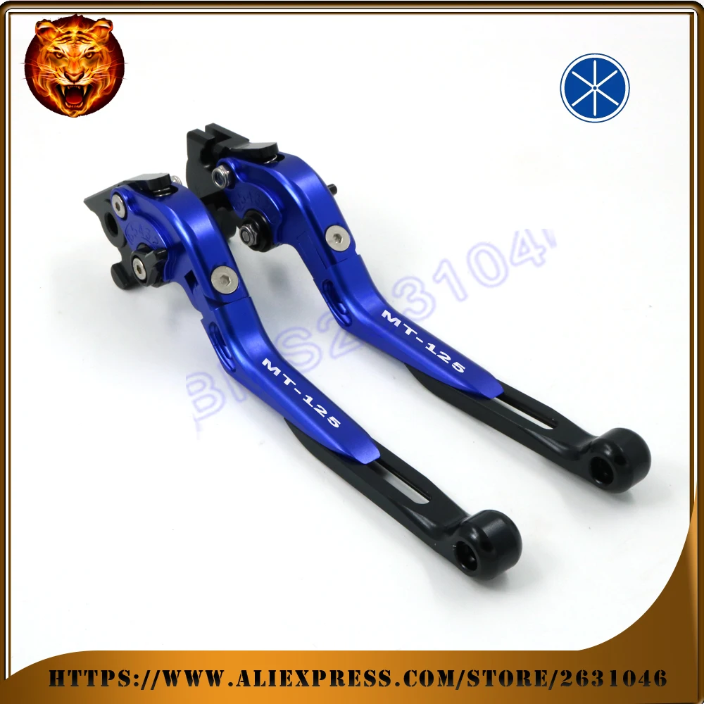 Adjustable Folding Extendable Brake Clutch Lever For YAMAHA MT125 MT
