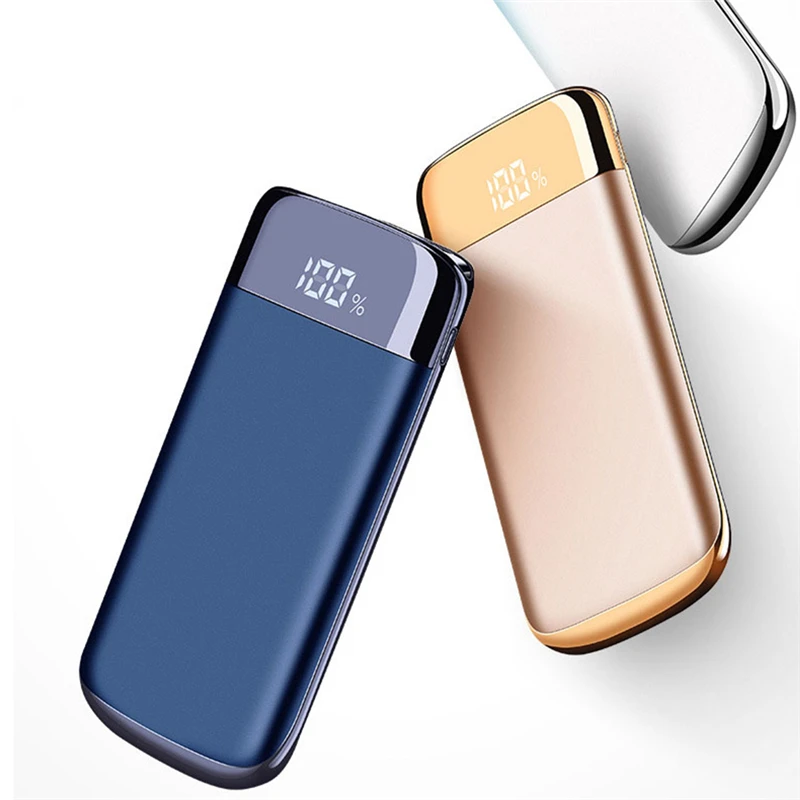Для Xiaomi iphone samsung lcd 30000mah power Bank Внешняя батарея PoverBank 2 USB power bank портативное зарядное устройство для мобильного телефона 18650