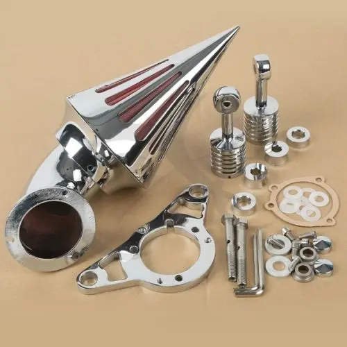 

Motorcycle Spike Air Cleaner Intake Filter For Harley Dyna Super Glide Street Bob 2004-2007 2005 2006 Rocker Softail Night Trail